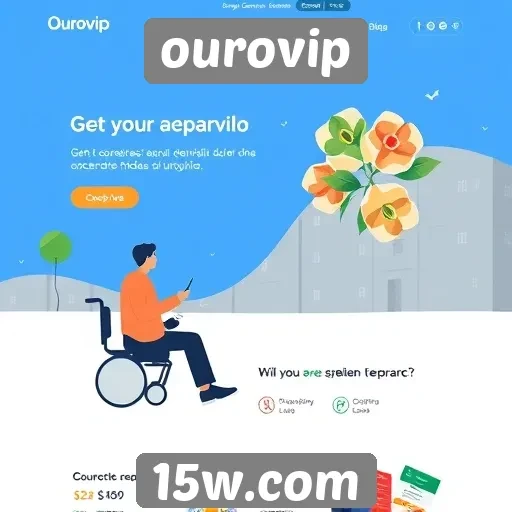 Acessibilidade e usabilidade do site Ourovip