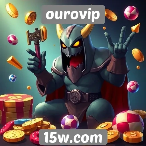 A variedade de jogos disponíveis no site Ourovip